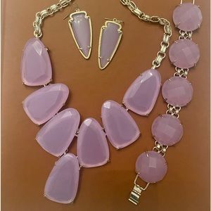 ❤️KENDRA SCOTT LILAC VINTAGE HARLOW, SKYLARK AND CASSIE❤️